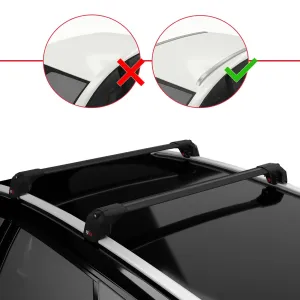 Subaru Forester (Sf) 1997-2002 Arası Ile Uyumlu Ace-2 Ara Atkı Tavan Barı Si̇yah
