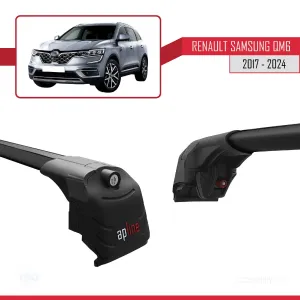Renault SAMSUNG QM6 2017 ve Sonrası ile uyumlu ACE-2 Ara Atkı Tavan Barı SİYAH thumb 4