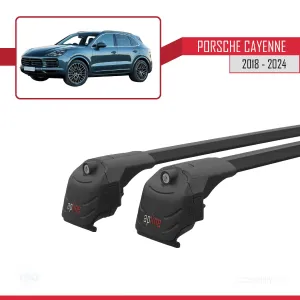 Porsche Cayenne (9YA/9YB) 2018 ve Sonrası ile uyumlu ACE-2 Ara Atkı Tavan Barı SİYAH - Görsel 3