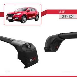 MG HS 2018 ve Sonrası ile uyumlu ACE-2 Ara Atkı Tavan Barı SİYAH - Görsel 4