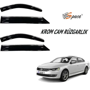 Krom Cam Rüzgarlığı Volkswagen Passat B7 2011-2018 / Caru406 thumb 1