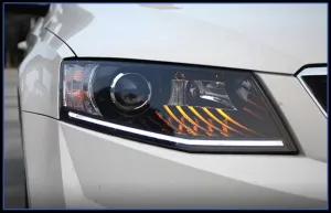 Drs Tuning OCTAVIA 2013-2017 İÇİN STYLE LED FAR (HALOJEN FARLI MODELLER İÇİN) - Görsel 3