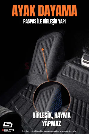 Drs Tuning Renault Clio 6 3D Pro Havuzlu Paspas 2025 Üzeri A+ Kalite - Görsel 3