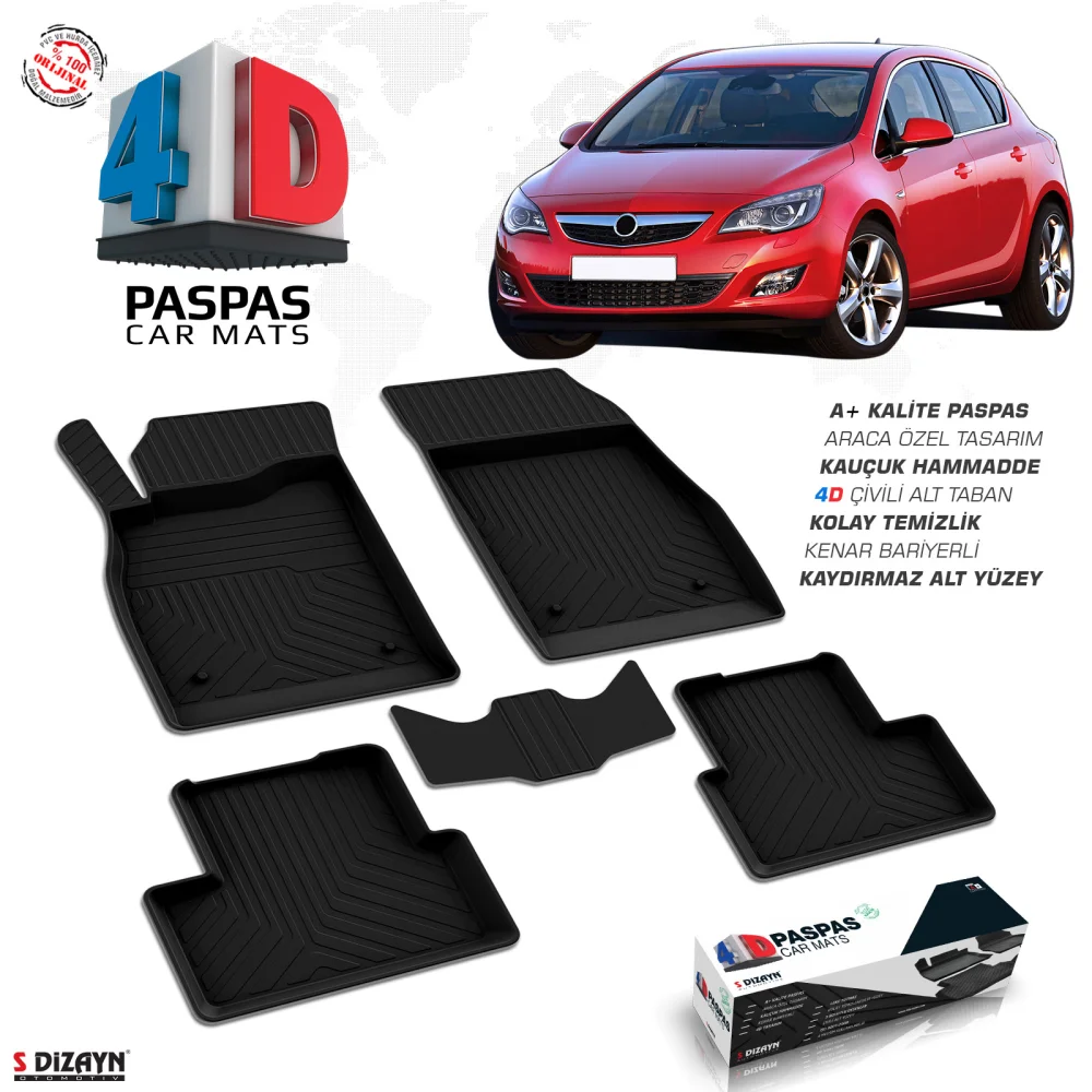 Drs Tuning Opel Astra J HB 4D Havuzlu Paspas 2010-2015 A+Kalite