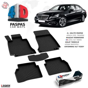 Drs Tuning Mercedes E Serisi W212 4D Havuzlu Paspas 2009-2016 A+Kalite