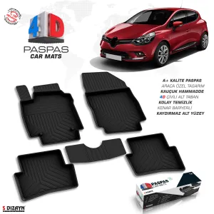 Drs Tuning Renault Clio 4 4D Havuzlu Paspas 2012-2019 A+Kalite