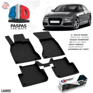 Drs Tuning Audi A6 4D Havuzlu Paspas 2011-2018 A+Kalite
