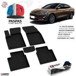 Drs Tuning Ford Focus 4 Sd 4D Havuzlu Paspas 2018 Ve Üzeri A+Kalite