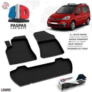 Drs Tuning Citroen Berlingo 4D Havuzlu Paspas 2008-2018 90 Hp A+Kalite