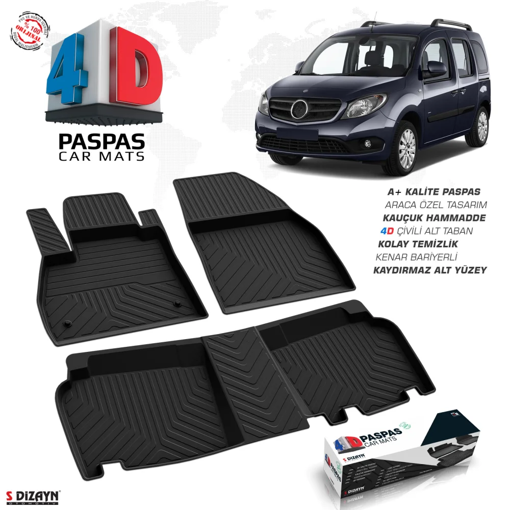 Drs Tuning Mercedes Citan 4D Havuzlu Paspas 2013-2021 A+ Kalite