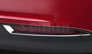 Drs Tuning Fiat Egea SD Arka Reflektör Çerçevesi 2 Prç. 2015 Üzeri (Mat Krom) - Görsel 4