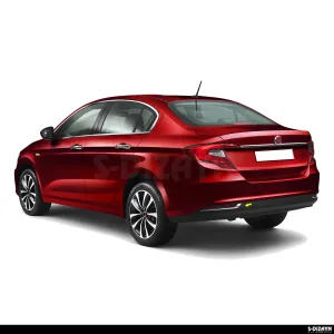 Drs Tuning Fiat Egea SD Arka Reflektör Çerçevesi 2 Prç. 2015 Üzeri (Mat Krom) - Görsel 5