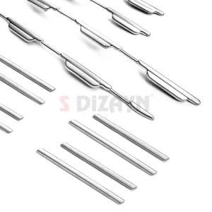 Drs Tuning Fiat Egea Krom Ön Panjur ve Tampon Çıta Seti Diamond Model 22 Prç. 2020 Üzeri (Mat Krom) - Görsel 4
