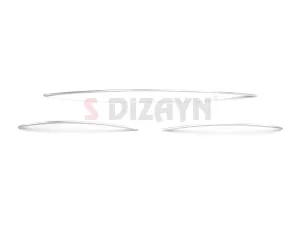 Drs Tuning VW Passat B9 SW Krom Arka Tampon Çıtası 3 Prç. 2024 Üzeri A+ Kalite - Görsel 2
