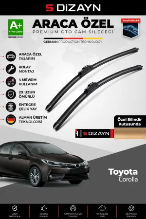Toyota Corolla Ön Cam Silecek Seti 2019 Üzeri Premium Araca Özel 70-35 Cm  A+ Kalite