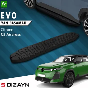 Drs Tuning Citroen C5 Aircross 2 Hybrid Benzinli Evo Siyah Yan Basamak 193 Cm 2025 Üzeri A+ Kalite