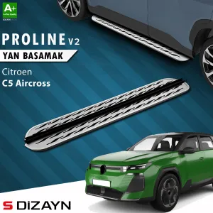 Citroen C5 Aircross 2 Hybrid Benzinli Oem Still Pro V2 Aluminyum Yan Basamak 193 Cm 2025 Üzeri A+ Kalite