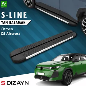 Drs Tuning Citroen C5 Aircross 2 Hybrid Benzinli S-Line Aluminyum Yan Basamak 193 Cm 2025 Üzeri A+ Kalite