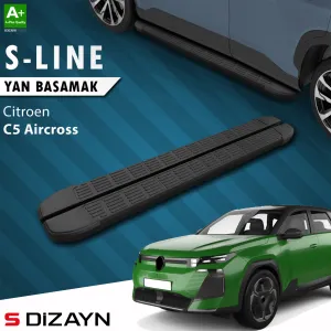 Drs Tuning Citroen C5 Aircross 2 Hybrid Benzinli S-Line Siyah Yan Basamak 193 Cm 2025 Üzeri A+ Kalite