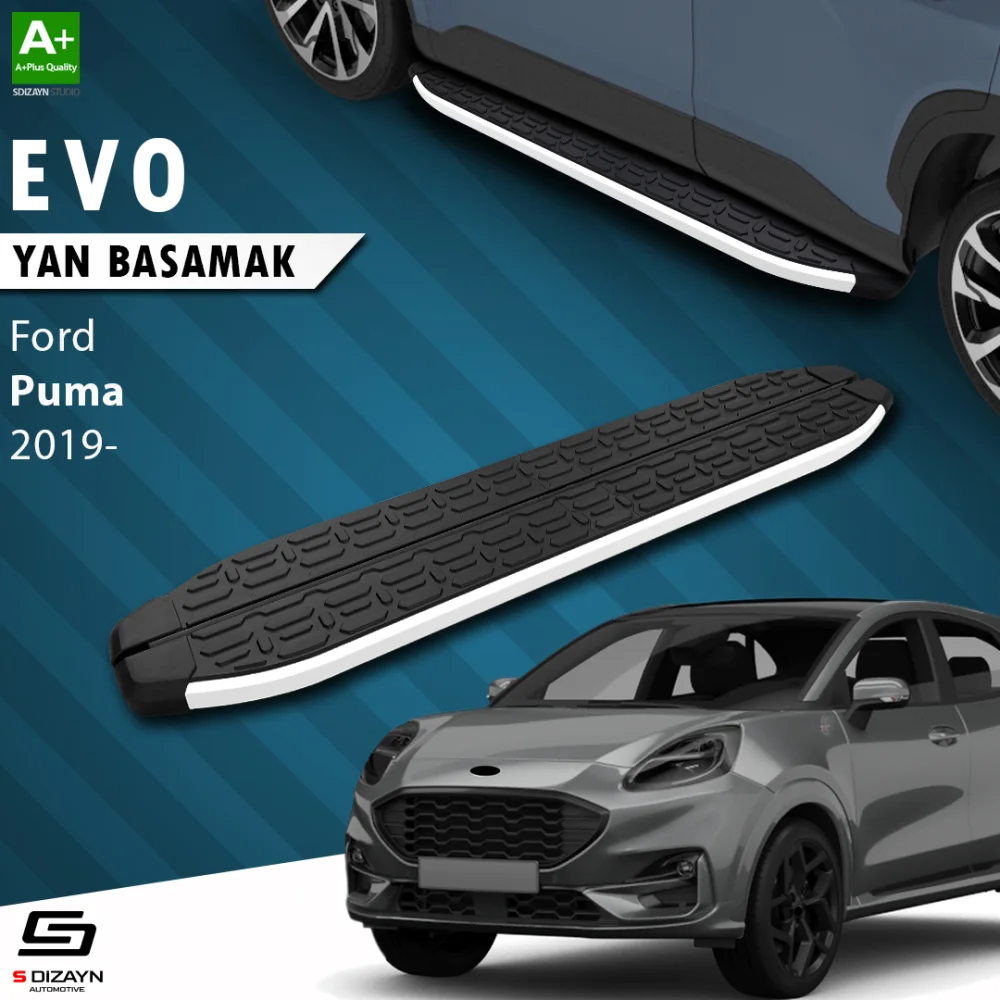 Ford Puma Evo Aluminyum Yan Basamak 173 Cm 2019 Üzeri