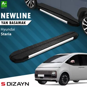 Hyundai uyumlu Staria S-Line Krom Yan Basamak 233 Cm 2021 Üzeri A+ Kalite modelleri DRS Tuning'de. Kaliteli malzeme, hızlı kargo ve güvenli alışverişle hemen