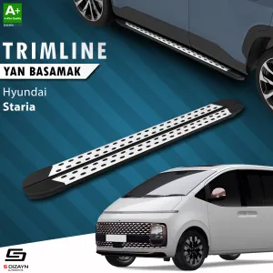 Hyundai uyumlu Staria TrimLine Gri Yan Basamak 239 Cm 2021 Üzeri modelleri DRS Tuning'de. Kaliteli malzeme, hızlı kargo ve güvenli alışverişle hemen inceleyin.