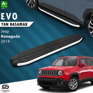 Jeep Renegade Evo Aluminyum Yan Basamak 173 Cm 2014 Üzeri thumb 1