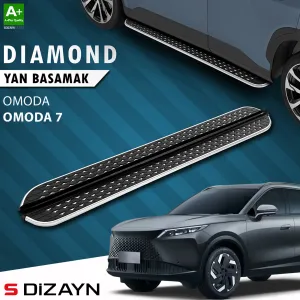 Drs Tuning Omoda Omoda7 Diamond Krom Yan Basamak 183 Cm 2025 Üzeri A+ Kalite