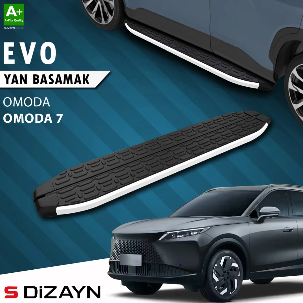 Drs Tuning Omoda Omoda7 Evo Aluminyum Yan Basamak 183 Cm 2025 Üzeri A+ Kalite