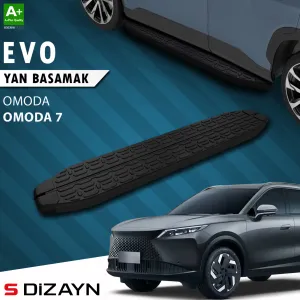 Drs Tuning Omoda Omoda7 Evo Siyah Yan Basamak 183 Cm 2025 Üzeri A+ Kalite