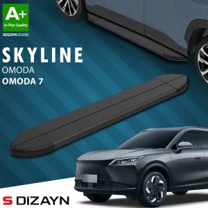 Drs Tuning Omoda Omoda7 Skyline Siyah Yan Basamak 183 Cm 2025 Üzeri A+ Kalite