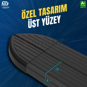 Drs Tuning Omoda Omoda7 Skyline Siyah Yan Basamak 183 Cm 2025 Üzeri A+ Kalite - Görsel 3