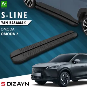 Drs Tuning Omoda Omoda7 S-Line Siyah Yan Basamak 183 Cm 2025 Üzeri A+ Kalite