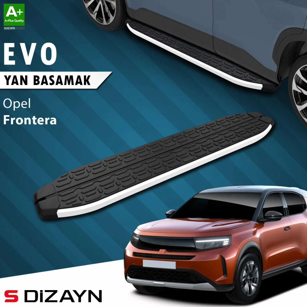 Drs Tuning Opel Frontera Evo Aluminyum Yan Basamak 183 Cm 2024 Üzeri A+ Kalite