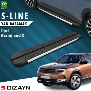 Drs Tuning Opel Grandland 2 Elektrikli S-Line Aluminyum Yan Basamak 193 Cm 2024 Üzeri A+ Kalite