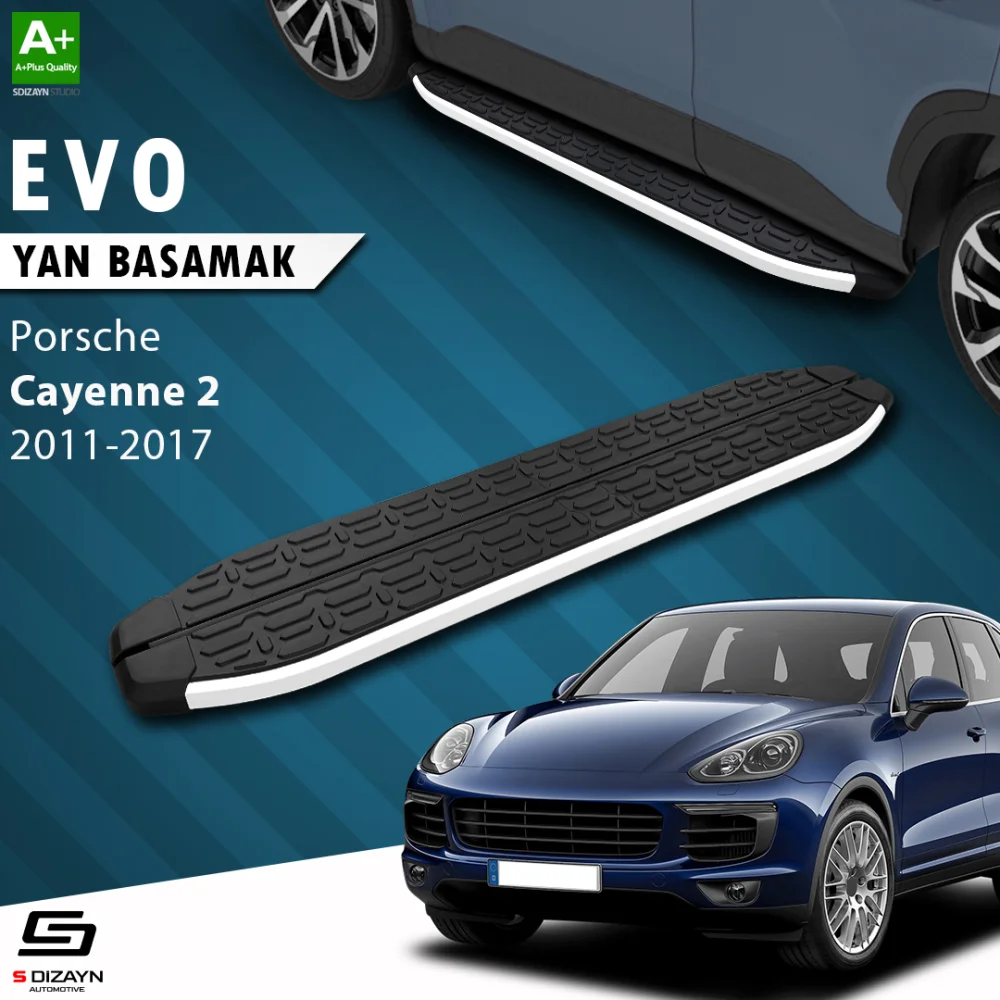 Porsche Cayenne 2 Evo Aluminyum Yan Basamak 193 Cm 2011-2017