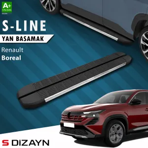 Drs Tuning Renault Boreal S-Line Krom Yan Basamak 183 Cm 2025 Üzeri A+ Kalite