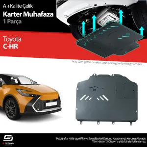 Toyota C-HR 2023-Günümüz (AX20) uyumlu Çelik Karter Muhafaza 2023 Üzeri A+ Kalite modelleri DRS Tuning'de. Kaliteli malzeme, hızlı kargo ve güvenli alışverişle