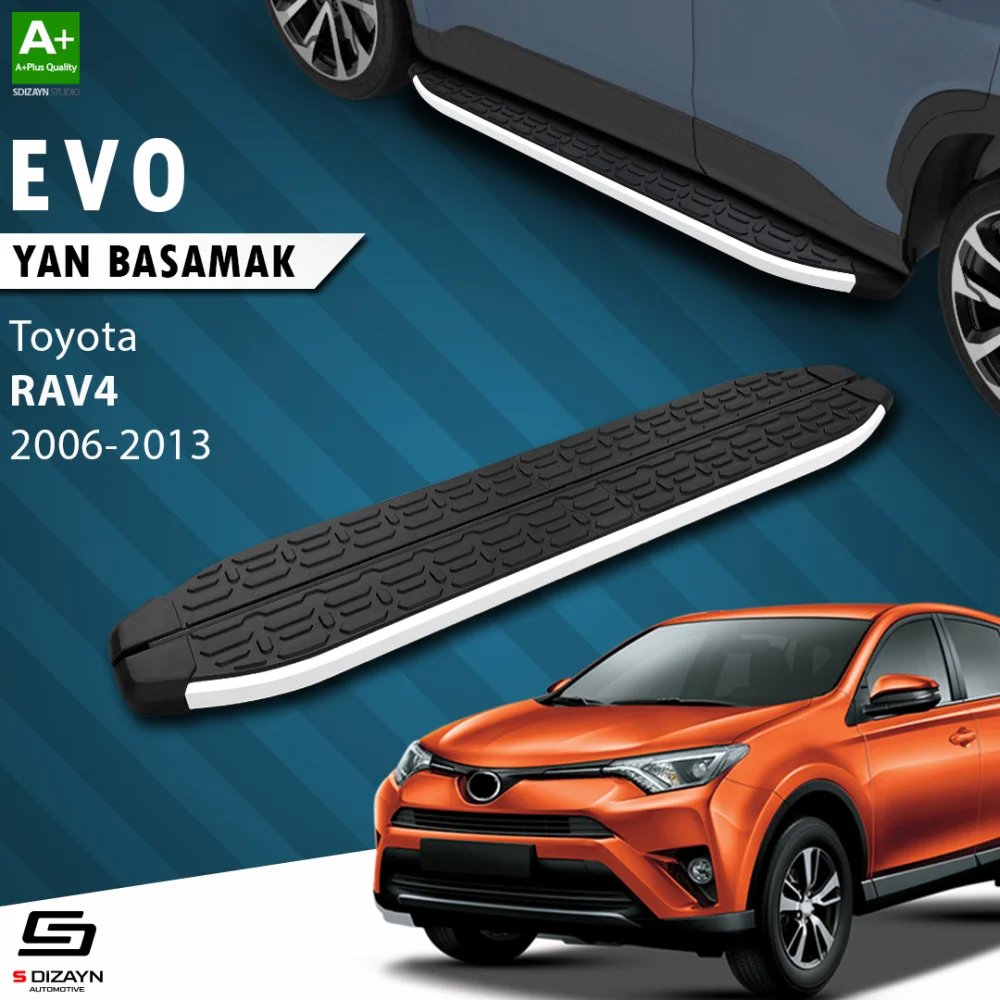 Toyota Rav 4 3 Evo Aluminyum Yan Basamak 163 Cm 2006-2013