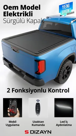 Drs Tuning Vw Amarok 2 Oem Model Elektrikli Sürgülü Kapak 2023 Üzeri