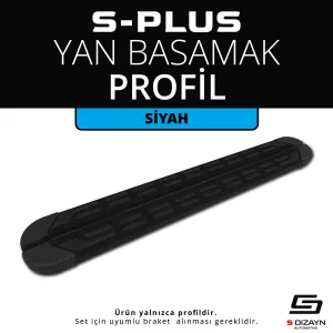 Universal uyumlu S-Plus Siyah Yan Basamak Profil 163 Cm modelleri DRS Tuning'de. Kaliteli malzeme, hızlı kargo ve güvenli alışverişle hemen inceleyin.